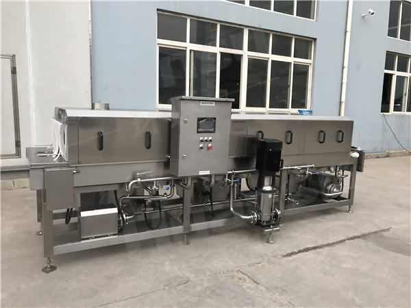 青島洗箱機供應(yīng)商,解決細(xì)菌殘留問題 提效80%